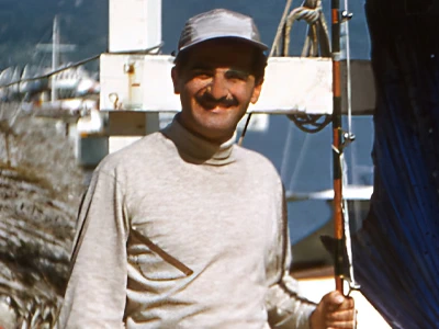 Arthur Zampella Deep Sea Fishing in Venezuela in 1948