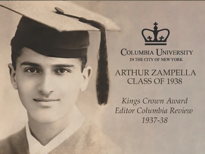 Arthur Zampella Graduated Columbia University in 1938