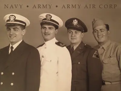 Alfred Edward Arthur Zampella Served in WWII